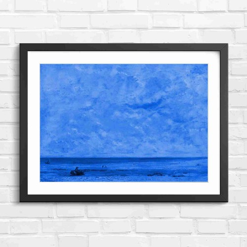 Seaside beach with figures - with,