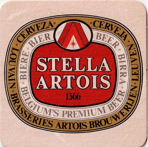 Stella artois beer mats - artois,