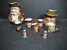 Joblot of Toby Jugs - Royal