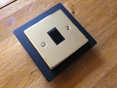 Light switch plug - light, socket