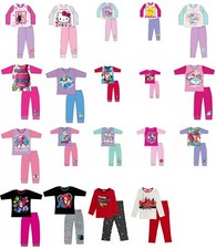 Girls Pyjamas nightwear nightie sleepwear kids long sleeve Disney