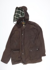 Sherwood Forest Men's Brown Hooded Jacket S