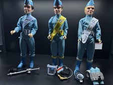 Thunderbirds - Talking Action Figures- Vintage from 1999 X3 Soundtech Carlton