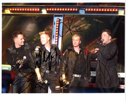 Westlife hand signed used - -,