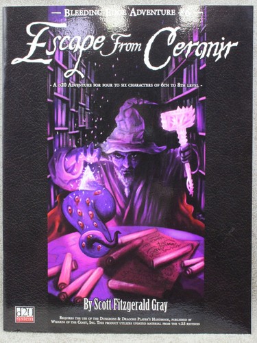 Escape from ceramir d20 - escape,