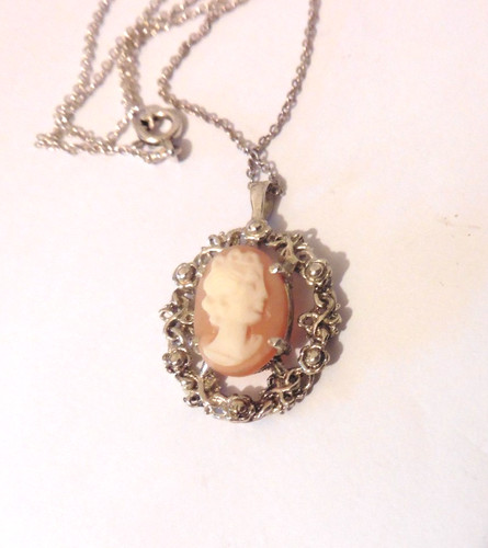Silver wedgewood pendant - silver,