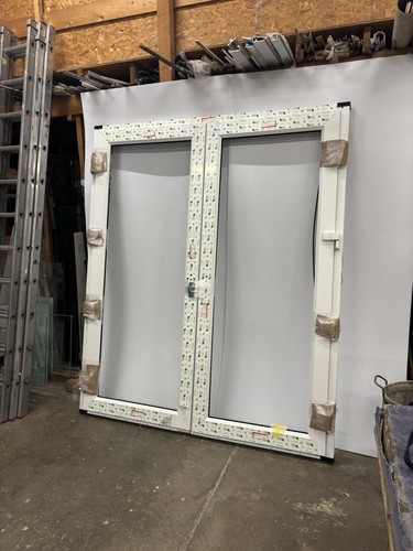 Upvc double doors unglazed - doors,
