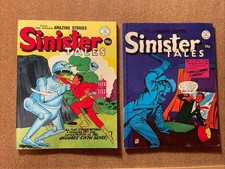 Sinister Tales #220 & 222 VGC Both 100-Pagers  Alan Class US Reprint Series