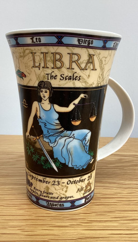 Vintage libra horoscope mug - vintage,
