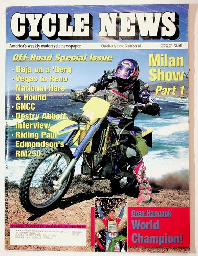 Cycle news magazine october - cycle,