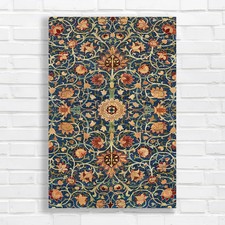 Ornate Floral Tapestry Canvas