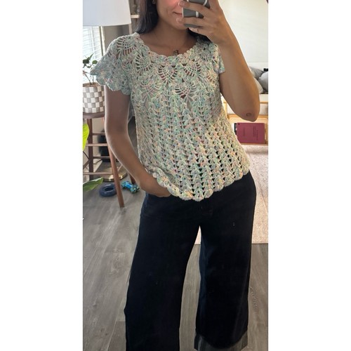 Vintage handmade crochet - vintage, top