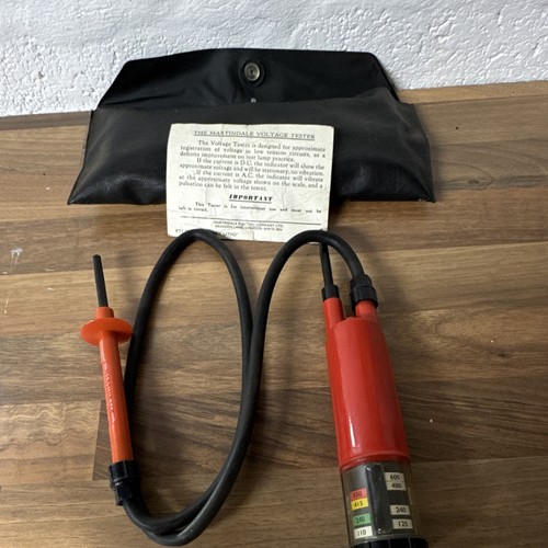 Vintage martindale voltage - vintage,