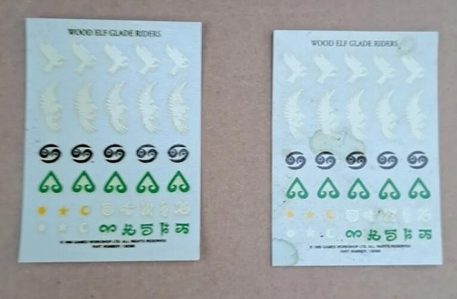 Wood elf glade riders decals - glade,