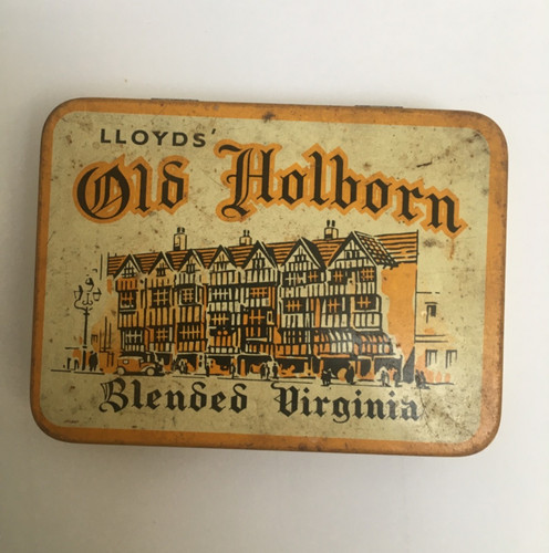 Old holborn tobacco tin - holborn,