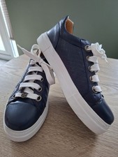MODA IN PELLE Blue LEATHER