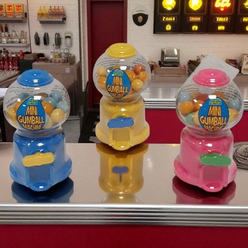 Colourful mini gumball - colourful,