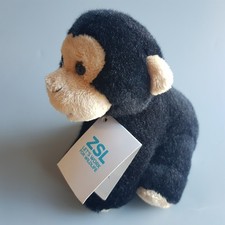 Monkey Soft Toy Black Plush