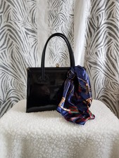 Vintage Black Patent Leather