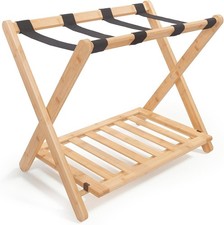 Wooden Folding Luggage Rack