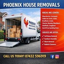 Man and van hire - and, removal