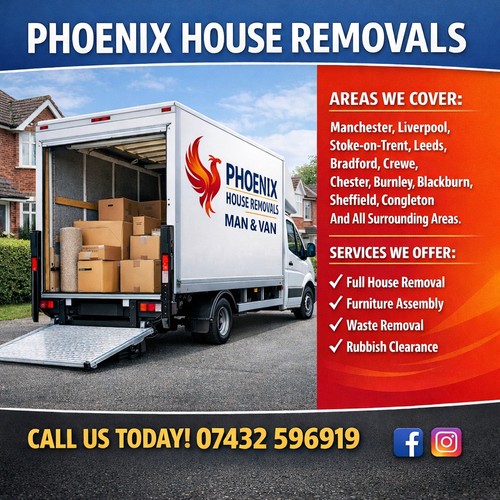 Man and van hire house - van,