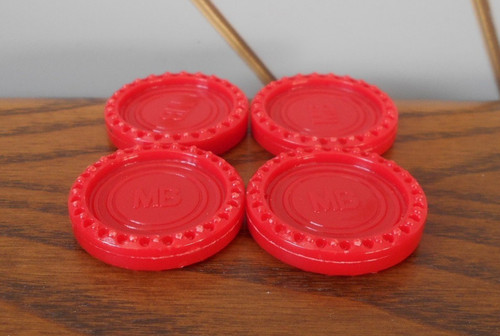 Red counter board game - board,