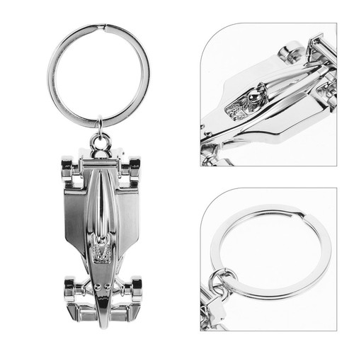 Racing car keychain - keychain, ornament