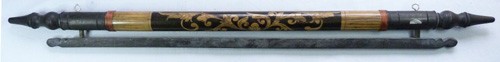 Vintage bali batik - batik, scroll