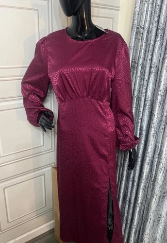 Quiz burgundy silk - quiz,