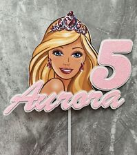 Personalised Barbie Cake Topper. ANY AGES