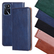 Magnetic Flip Case Wallet Stand Cover for Oppo Find X3 Neo Lite A15 A15S A35 A72