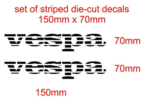Striped vespa wheel arch - vespa,