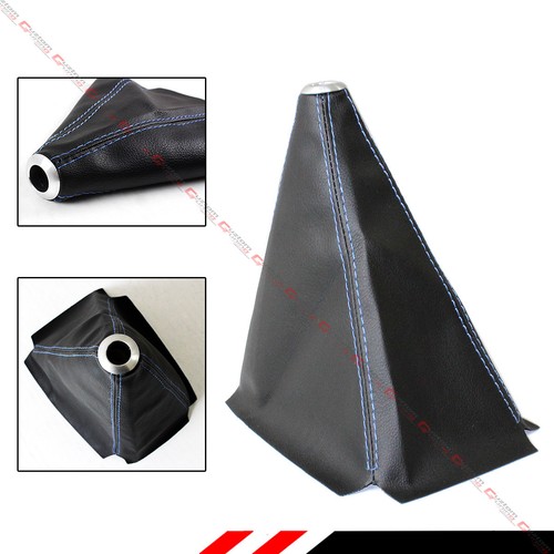 Black pvc leather manual - leather, shift