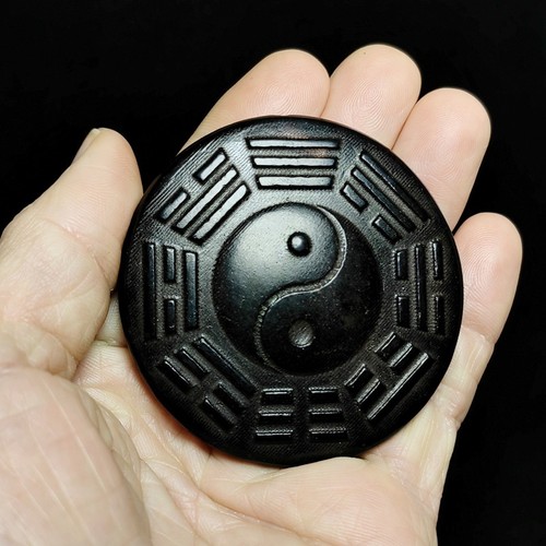 Old chinese black - magnet, jade