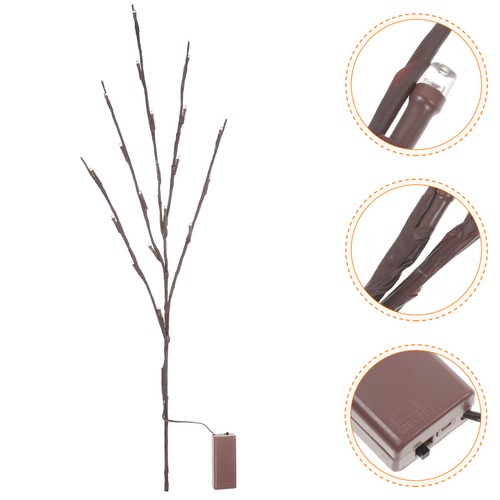 Artificial twig with lights - twig,