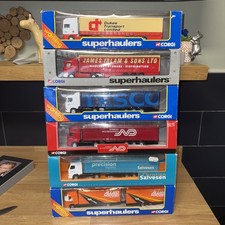 6 Corgi Superhaulers 1:64