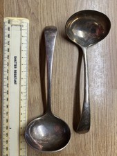 Pair matched small ladles - small,