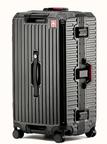 Aluminum frame suitcase - aluminum, pc