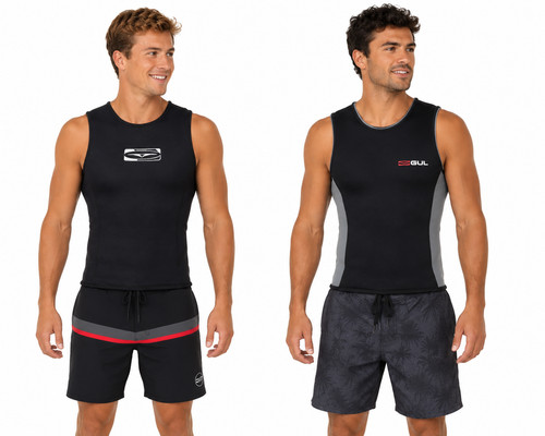 Gul mens 5mm neoprene - gul, 1.5mm