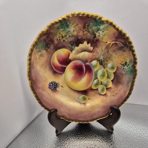 Royal worcester hand painted - hand,