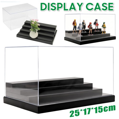Clear acrylic display - box, 25cm