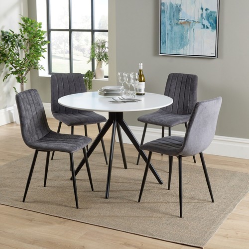 Aspen white round - white,