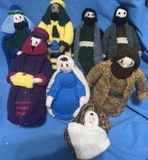 Hand knitted christmas - hand,