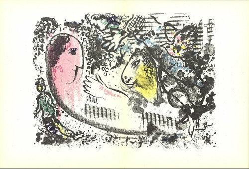 Marc chagall reverie - reverie, 22"