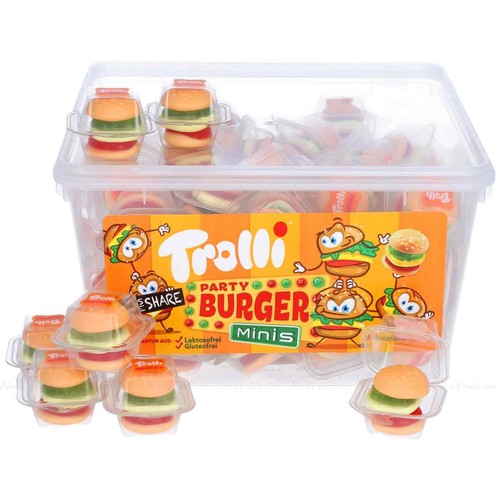 Trolli party burger mini - trolli,