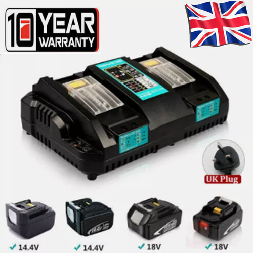 Dual fast charger - for, makita