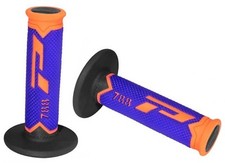 PRO GRIP 788 MX GRIPS BLUE / ORANGE for YAMAHA YZ250F YZ450F YZF Motocross