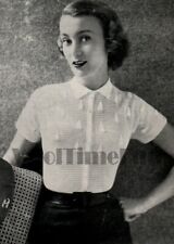 Crochet Pattern Ladies Vintage