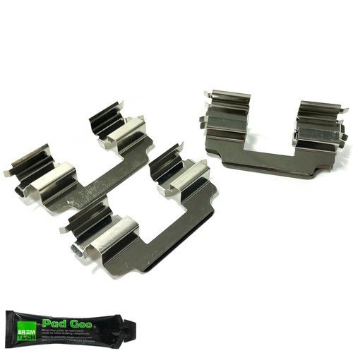Front brake pad fitting - front,